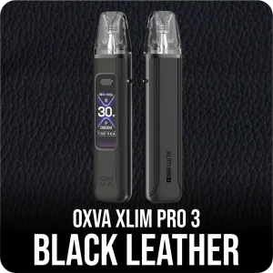 OXVA XLIM PRO 3 BLACK LEATHER