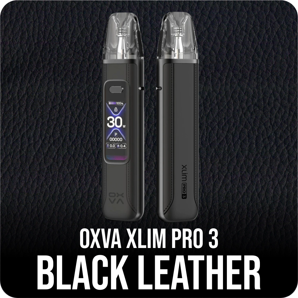 OXVA XLIM PRO 3 BLACK LEATHER