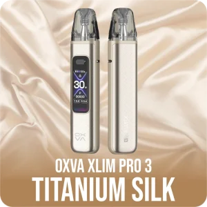 OXVA XLIM PRO 3 TITANIUM SILK