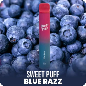 Sweet Puff Blue Razz - 2500 Puff