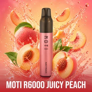MOTI R 6000 JUICY PEACH DISPOSABLE POD