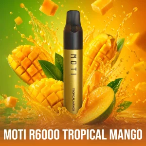 MOTI R 6000 TROPICAL MANGO DISPOSABLE POD