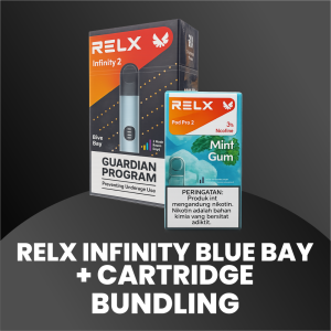 RELX INFINITY BLUE BAY + CARTRIDGE BUNDLING