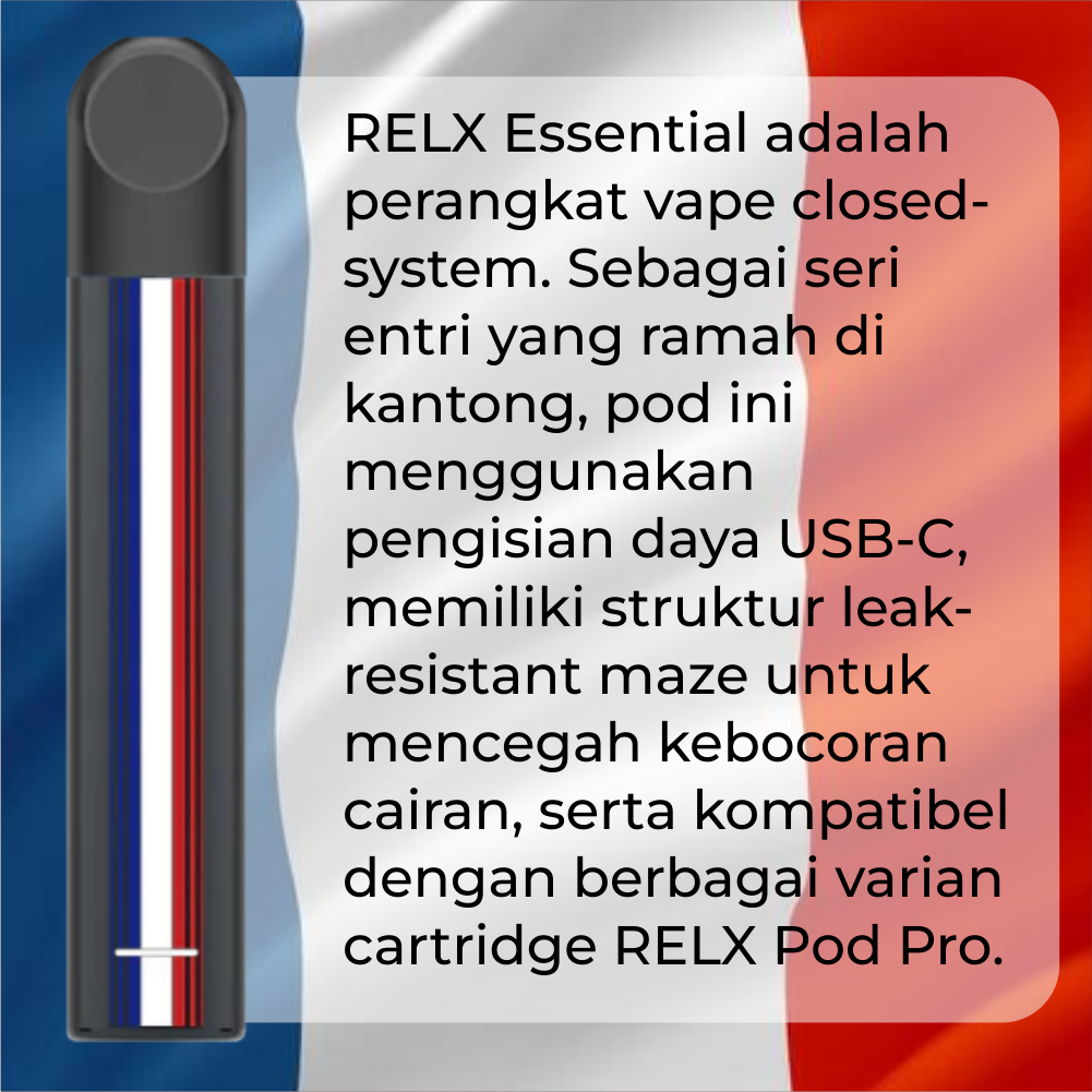 Relx Essential 2 Allesz Les Bleus - Gambar 2