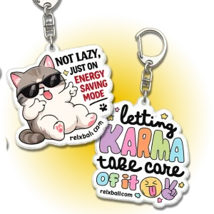 Relx Bali Keychain