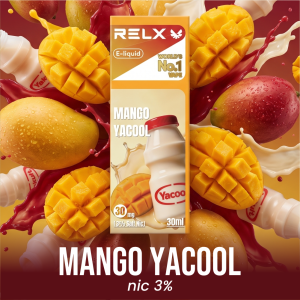RELX E-LIQUID 30ML MANGO YACOOL NIC 3%